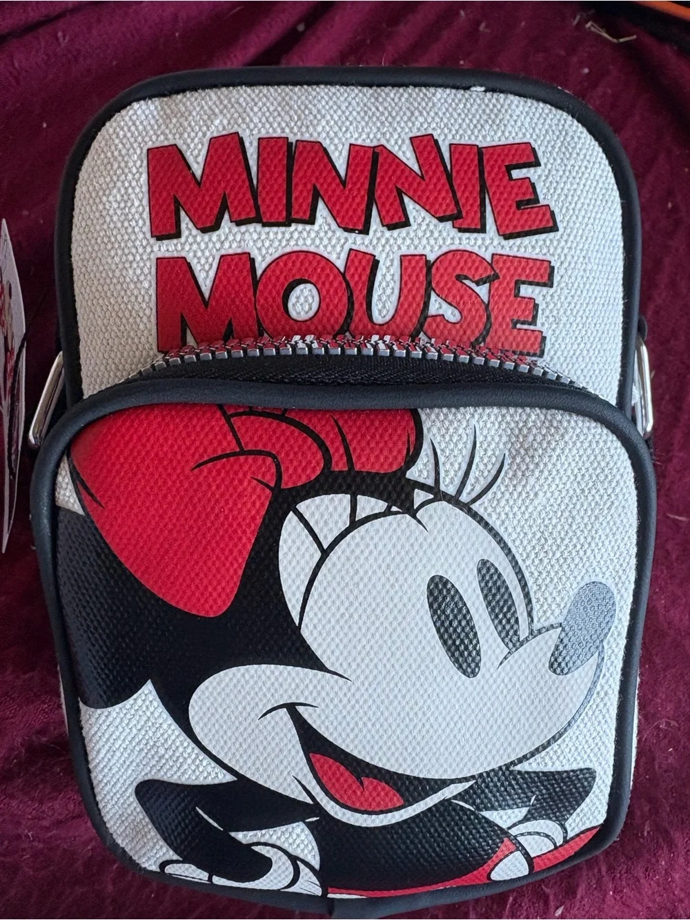 Primark Minnie Mouse Red Black White Crossbody Bag